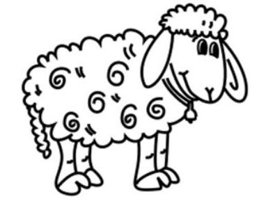 Přestáňská přádlena - logo - ovce 2